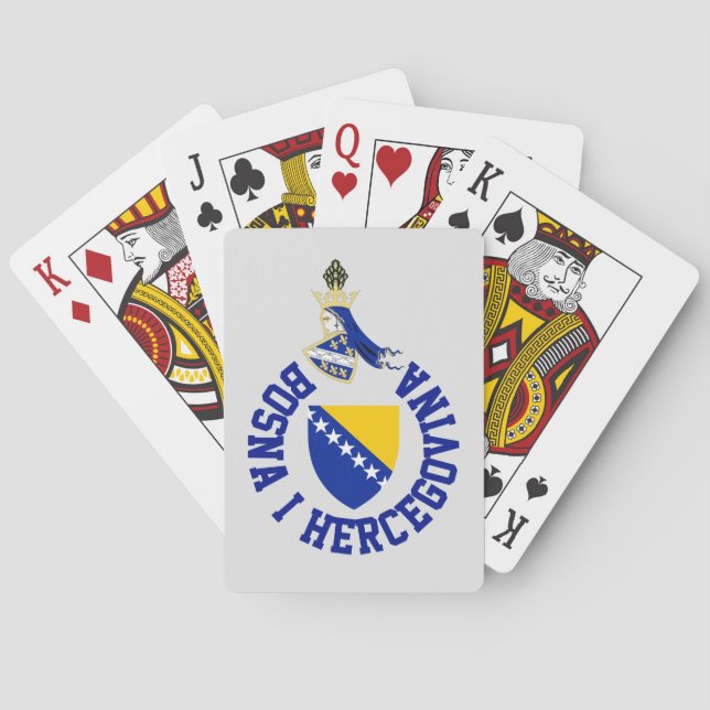 Bosnien und Herzegowina Spielkarten (Rückseite)