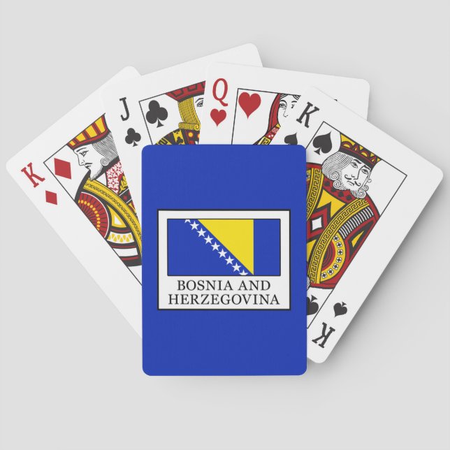 Bosnien und Herzegowina Spielkarten (Rückseite)