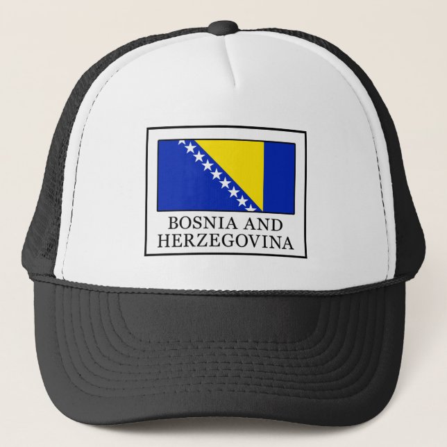 Bosnien und Herzegowina Truckerkappe (Vorderseite)