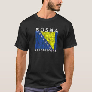 Bosnien und Herzegowina - Verwendung der Flagge na T-Shirt