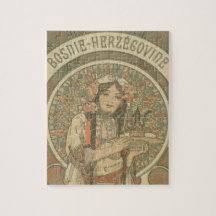 Bosnien und Herzegowina von Alphonse Mucha (1900)
