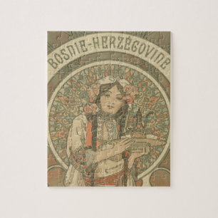 Bosnien und Herzegowina von Alphonse Mucha (1900)