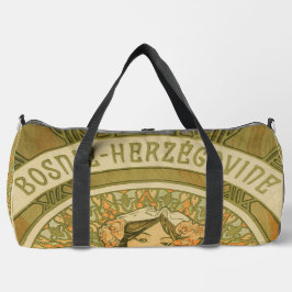 Bosnien und Herzegowina von Alphonse Mucha (1900) Duffle Bag