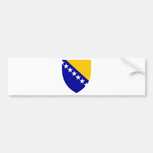 Bosnien und Herzegowina Wappen BA Autoaufkleber