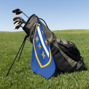 Bosnien und Herzegowina Wappen Golfhandtuch