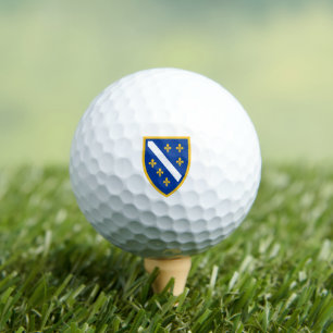 Bosnien Wappen Patriotischer Golfball