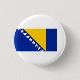 Bosnienflagge, Flagge von Bosnien und Herzegowina Button