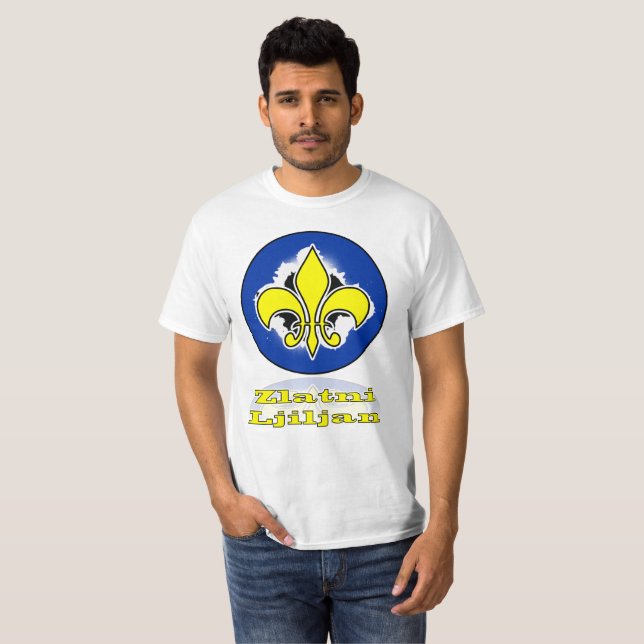 Bosnier Zlatni Ljiljan T - Shirt (Vorne ganz)