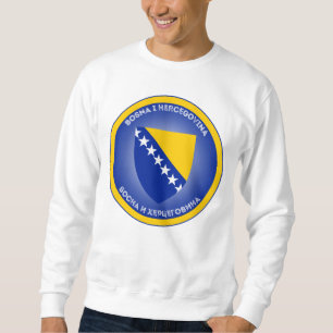 bosnisch-herzegowinische Wappen - Circle Shape Sweatshirt