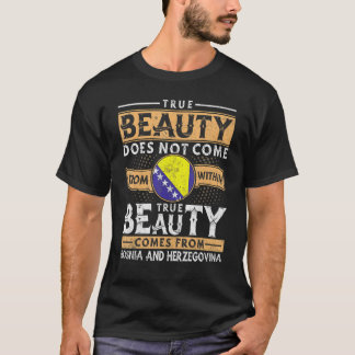 bosnische Frauen und Männer T-Shirt