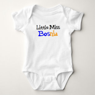 bosnische kleine Miss Baby Strampler