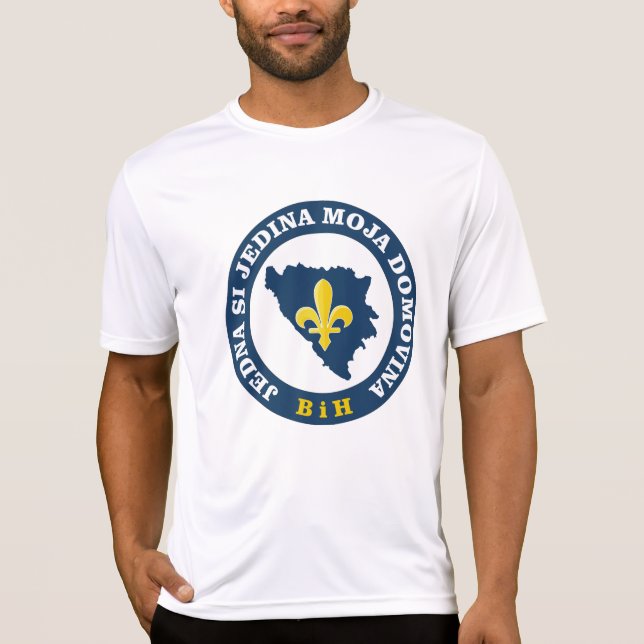Bosnische Lilie T-Shirt (Vorderseite)