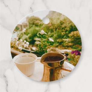 Bosnischer Kaffeepause in Mostar Geschenkanhänger