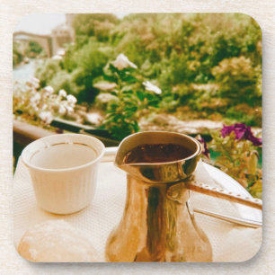 Bosnischer Kaffeepause in Mostar Getränkeuntersetzer