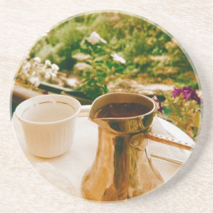 Bosnischer Kaffeepause in Mostar Getränkeuntersetzer