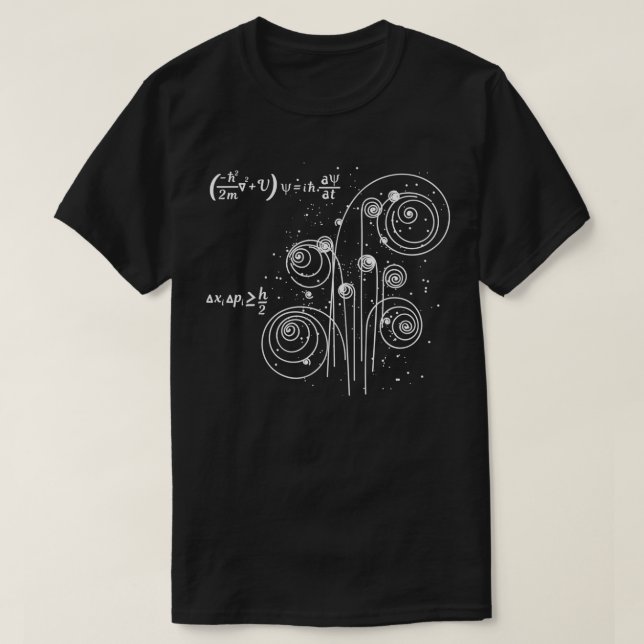 Boson Quantum Mechanics Theory Gods Particle Scien T-Shirt (Design vorne)