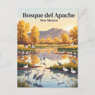 Bosque del Apache National Wildlife Refuge Postkarte