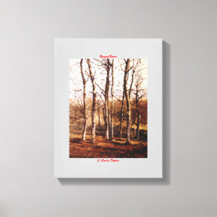 Bosque/Wald Leinwanddruck