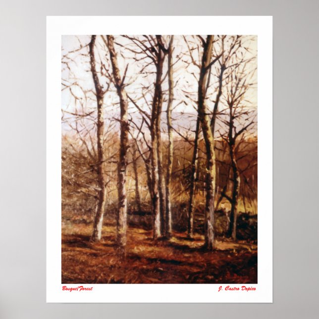 Bosque/Wald Poster (Vorne)