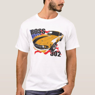 Boss 302 Veteranen-Rennsport Trans-Am Mustang T-Shirt