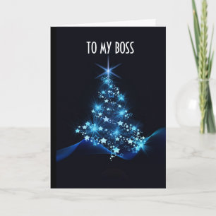 **BOSS** À LA CARTE DE VACANCES DE NOËL