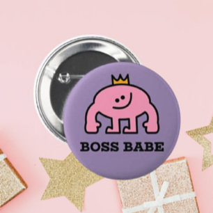Boss Babe Button – Anstecknadel