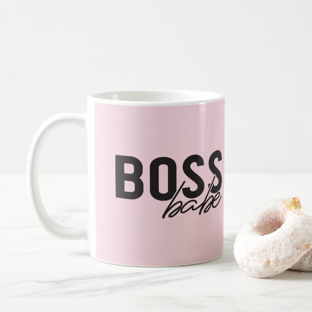 Boss Babe Coffee Tasse (Mit Donut)