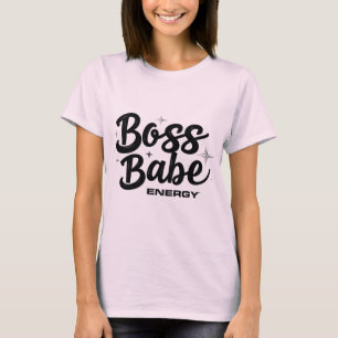 Boss Babe Energy Retro T-Shirt
