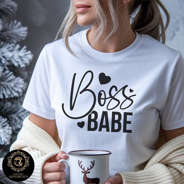 Boss Babe Neutral Graphic Bella  Tri-Blend Shirt (Von Creator hochgeladen)
