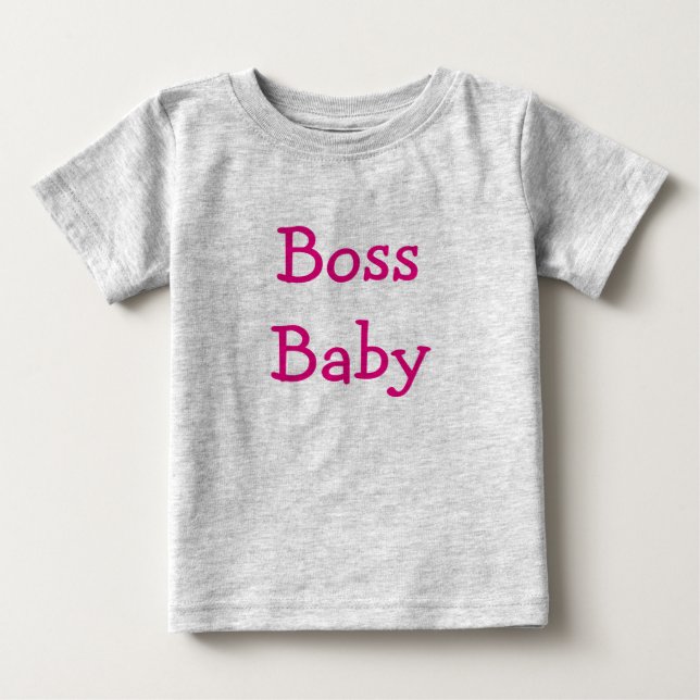 Boss Baby Baby T-shirt (Vorderseite)