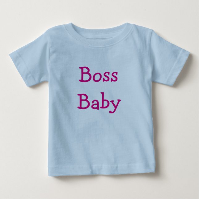 Boss Baby Baby T-shirt (Vorderseite)
