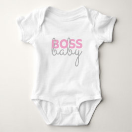 Boss Baby - Pink Strampler
