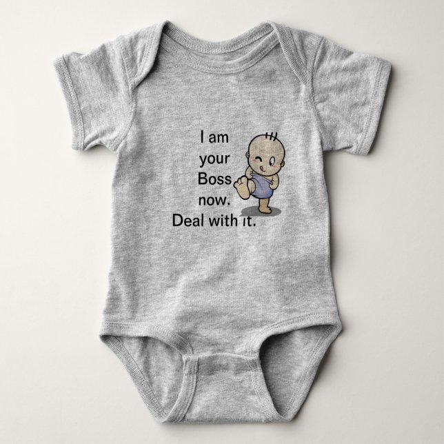 Boss Baby Romper Baby Strampler (Vorderseite)