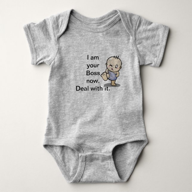 Boss Baby Romper Strampler (Vorderseite)