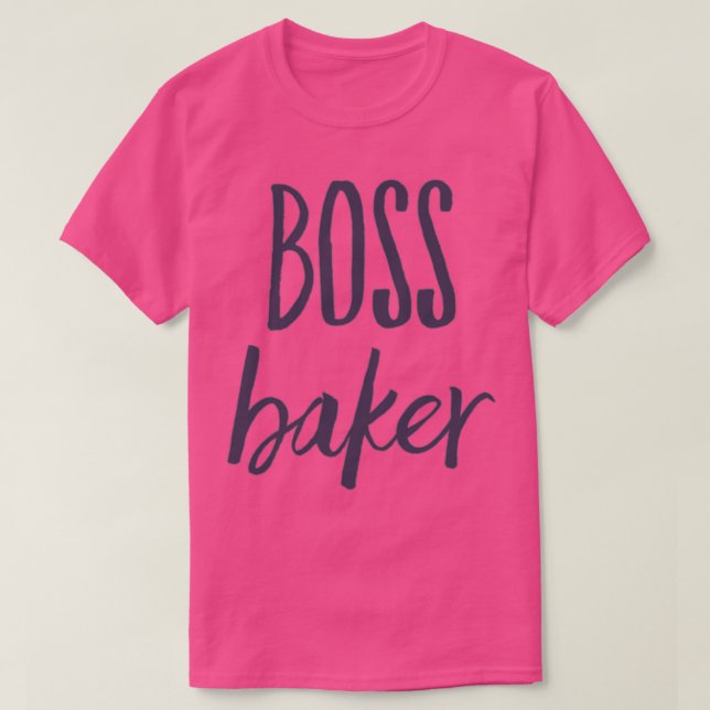 Boss Baker T-Shirt (Design vorne)