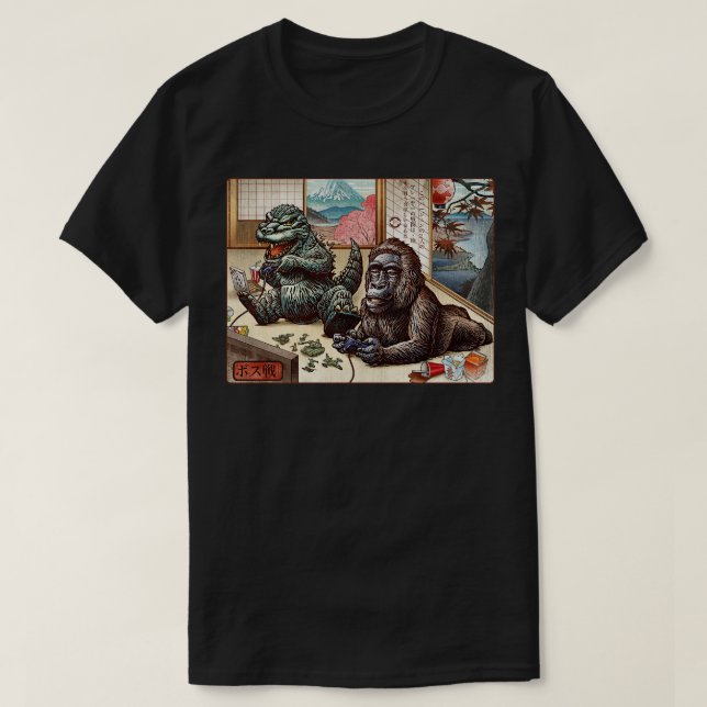 Boss Battle T-Shirt (Design vorne)