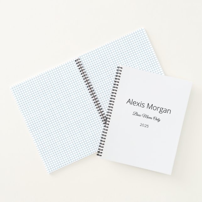 Boss bewegt den Tagesplaner Notizbuch (Innenseite)