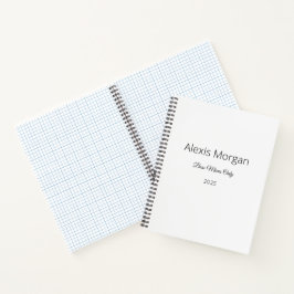 Boss bewegt den Tagesplaner Notizbuch