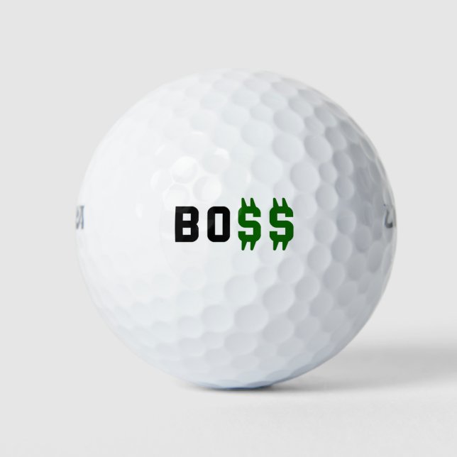 Boss, Bo$ Golfball (Vorderseite)