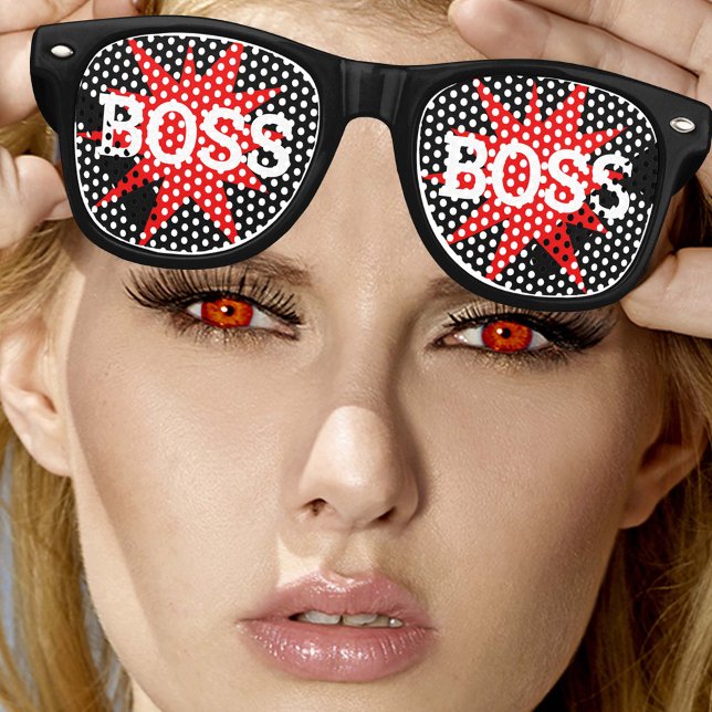 BOSS BOSS Retro Shades / Fun Party Sonnenbrille (Von Creator hochgeladen)