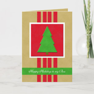 Boss Christmas Card - Ein Velvet nach Weihnachten