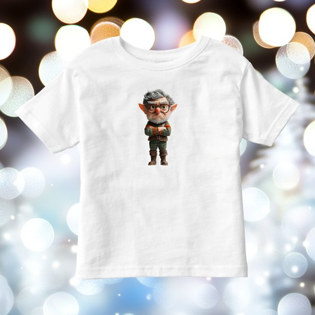 Boss Christmas Elf Kleinkind's T-Shirt (Von Creator hochgeladen)