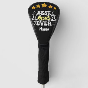 Boss Day Employee Apprecision Best Boss Ever Golf Headcover