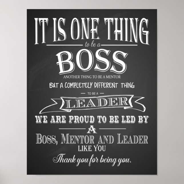 Boss Day merci cadeau décoration de bureau de retr (Devant)