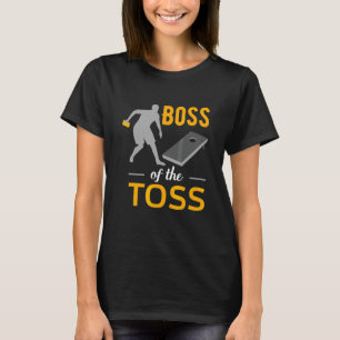Boss des Turnier Spiel Cornhole T-Shirt