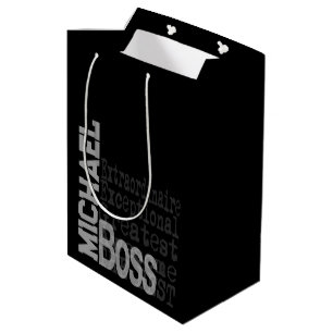 Boss Extraordinaire CUSTOM Mittlere Geschenktüte