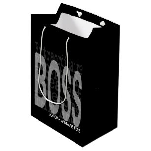 Boss Extraordinaire CUSTOM Mittlere Geschenktüte