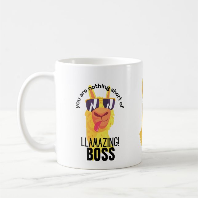 BOSS FUNNY Sie sind nichts Kurz von Phantastischen Kaffeetasse (Links)