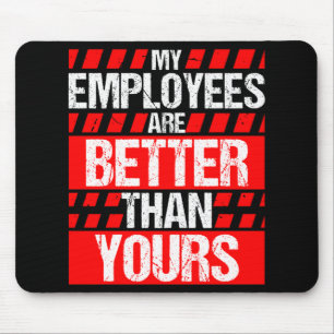 Boss Geschenk Arbeitnehmer Besser Boss's Day Mousepad