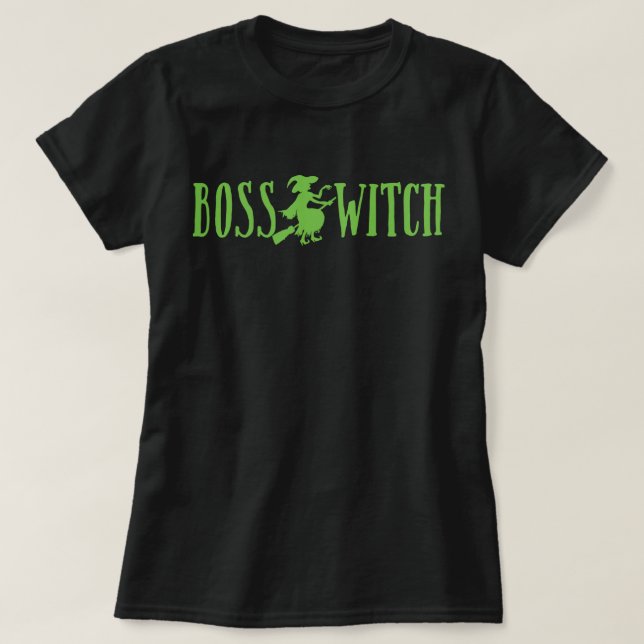Boss Hexe T-Shirt (Design vorne)